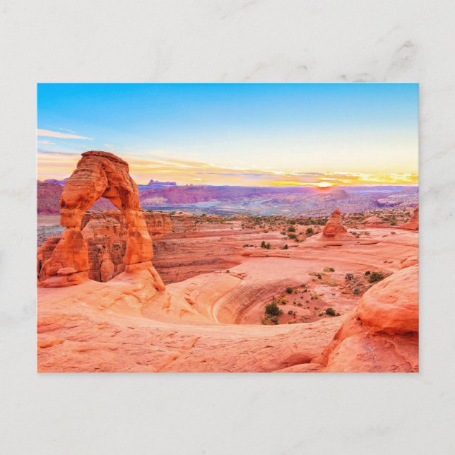Arches National Park, Utah, USA Postkarte (Vorderseite)