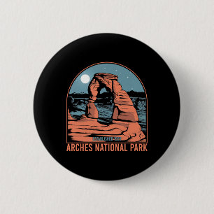 Arches National Park Zartes Wandern Outdoor Wüste Button