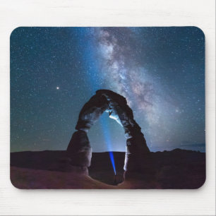 Arches Nationalpark bei Nacht MOAB Mousepad