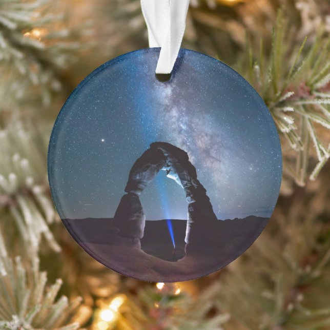 Arches Nationalpark bei Nacht MOAB Ornament (Baum)