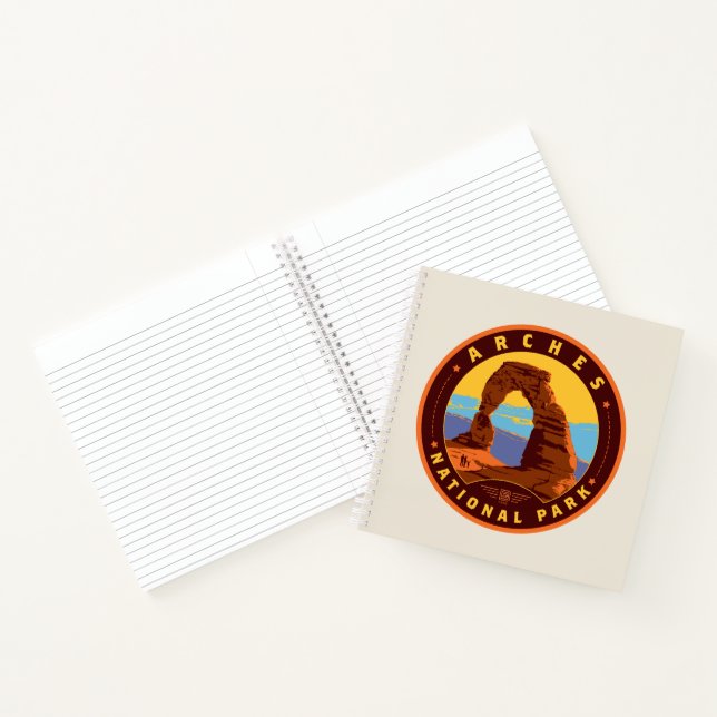 Arches Nationalpark Notizbuch (Innenseite)