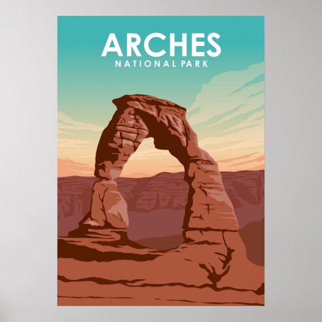 Arches Nationalpark Poster (Vorne)
