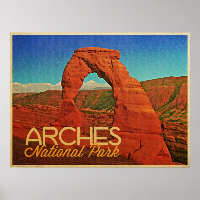 Arches Nationalpark Poster (Vorne)