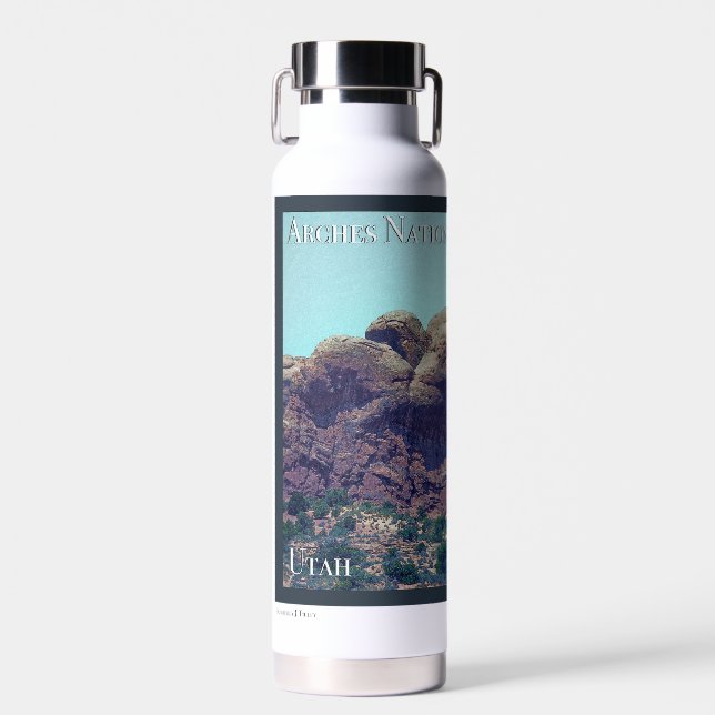 Arches Nationalpark Poster Trinkflasche (Vorne)