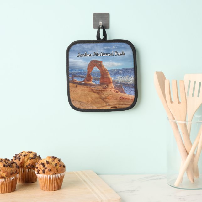 Arches Nationalpark Souvenir Magnet Topflappen (Insitu (Hängend))