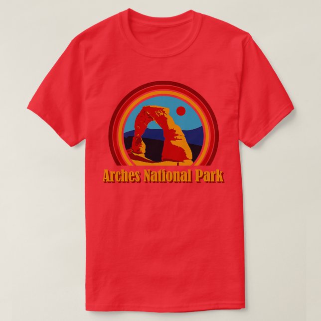 Arches Nationalpark T-Shirt (Design vorne)