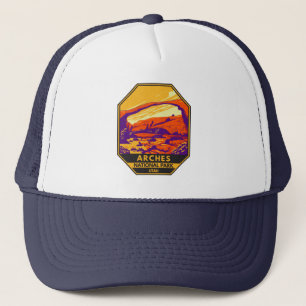 Arches Nationalpark Utah Landschaft Vintag Truckerkappe