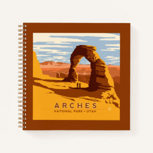 Arches Nationalpark   Utah Notizbuch