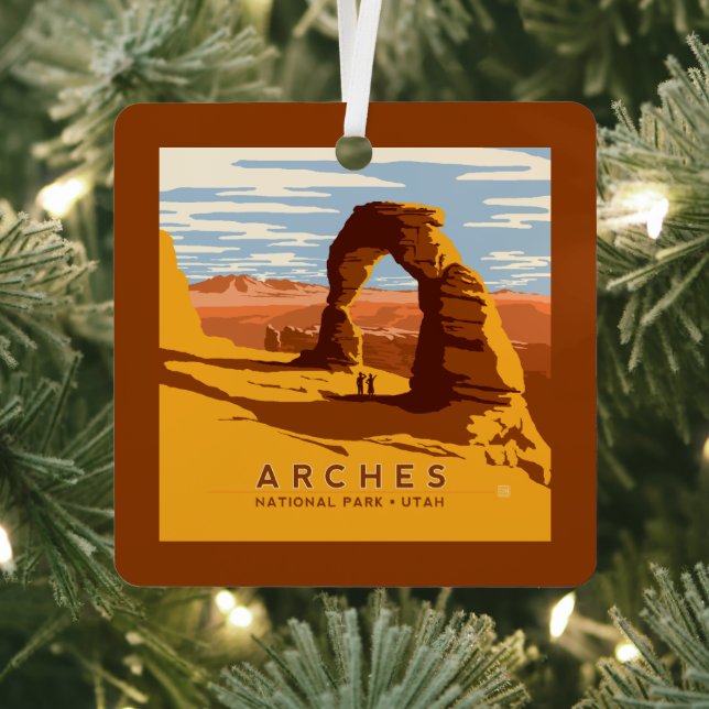 Arches Nationalpark | Utah Ornament Aus Metall (InSitu)