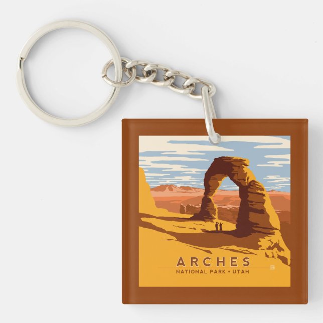 Arches Nationalpark | Utah Schlüsselanhänger (Vorderseite)