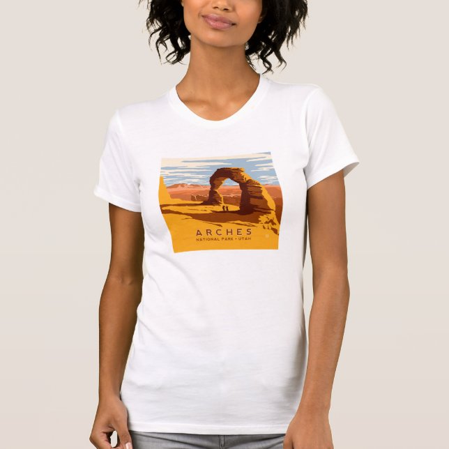 Arches Nationalpark | Utah T-Shirt (Vorderseite)