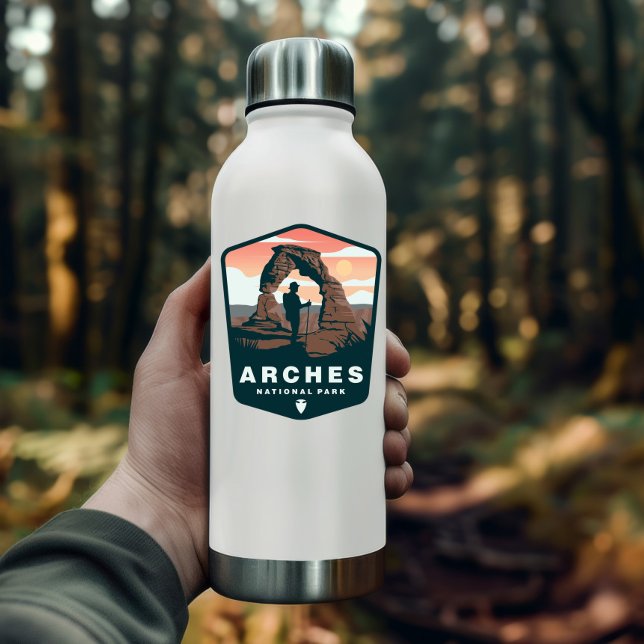 Arches Nationalpark Vintag | Die Aufkleber (Arches National Park Sticker)