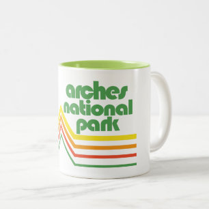 Arches Nationalpark Zweifarbige Tasse