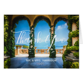 Arches of Italy Elegant Danke Notiz