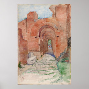 Arches of Palace of Nero (1933) Cass Gilbert Poster