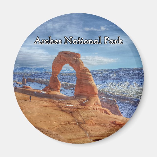 Arches Parc National Magnet Souvenir (Devant)