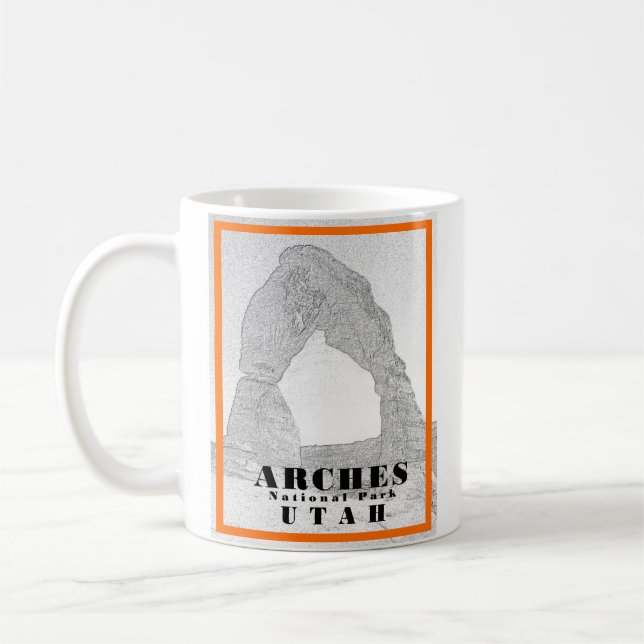 Arches Parc National Mug (Gauche)