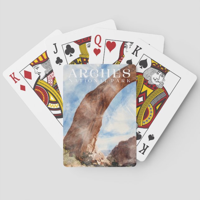 Arches Playing Cards, National Park Deck Karten Spielkarten (Rückseite)
