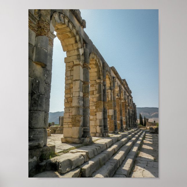 Arches romaines de Volubilis - Poster (Devant)