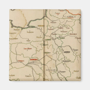 Archevechez, Evechez, Frankreich 2 Magnet
