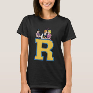 Archie Comics Archie Küsst Betty Brief R T-Shirt