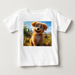 Archie - Gelbe Labrador Retriever Puppy Baby T-shirt