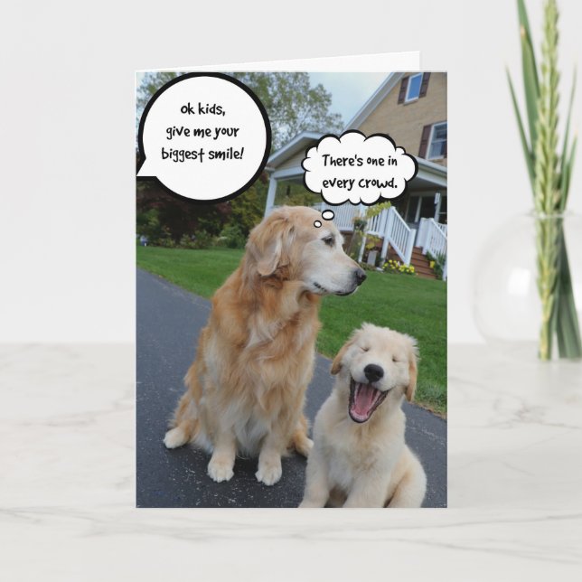 Archie's Adventures Blank Gretting Card 13 Karte (Vorderseite)