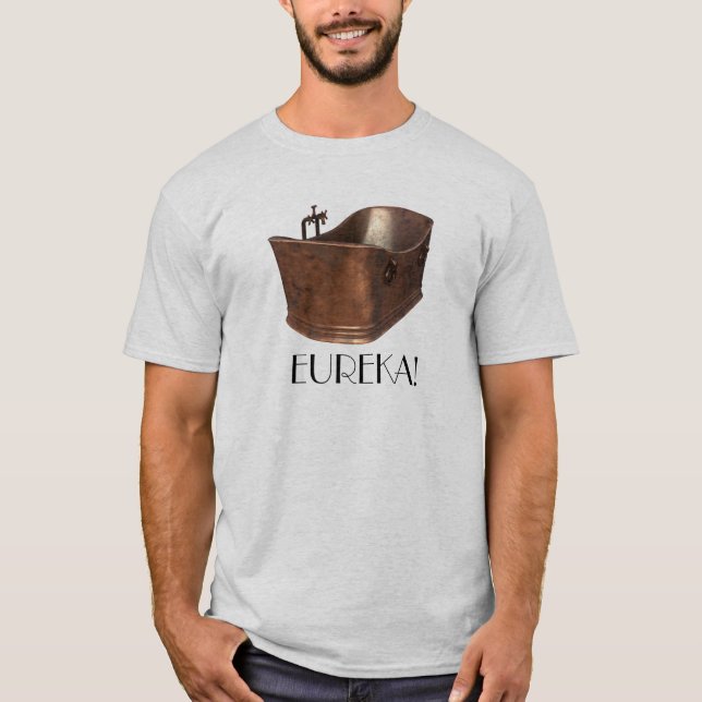 Archimedes Bathtub T-Shirt (Vorderseite)
