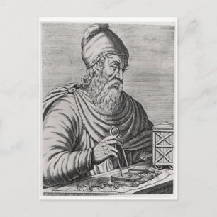 Archimedes Postkarte