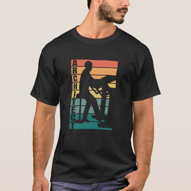 Architect architecture interior designer city plan T-Shirt (Vorderseite)