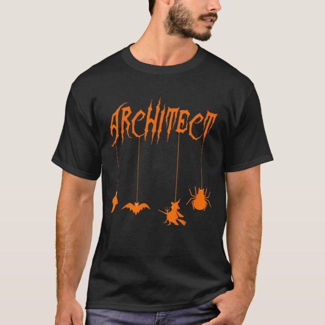 Architect Halloween T-Shirt (Vorderseite)