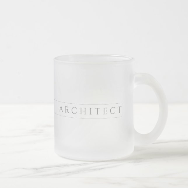 ARCHITECT MATTIERTE TASSE (Rechts)