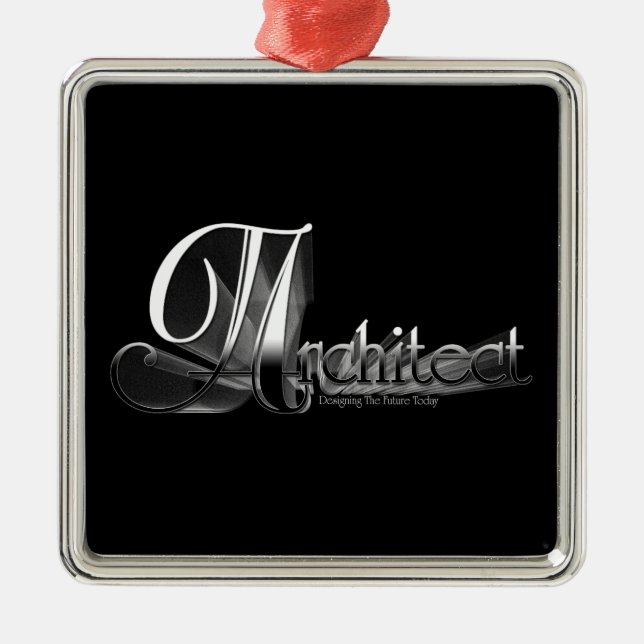 Architect Ornament Aus Metall (Vorne)