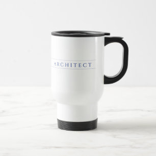 ARCHITECT Reisebecher / Navy Blau