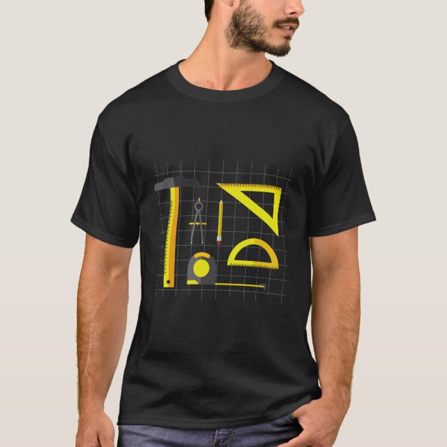 Architect tools T-Shirt design (Vorderseite)