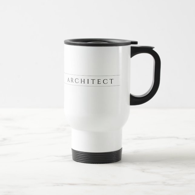 ARCHITECT Travel Mug / Black Reisebecher (Rechts)