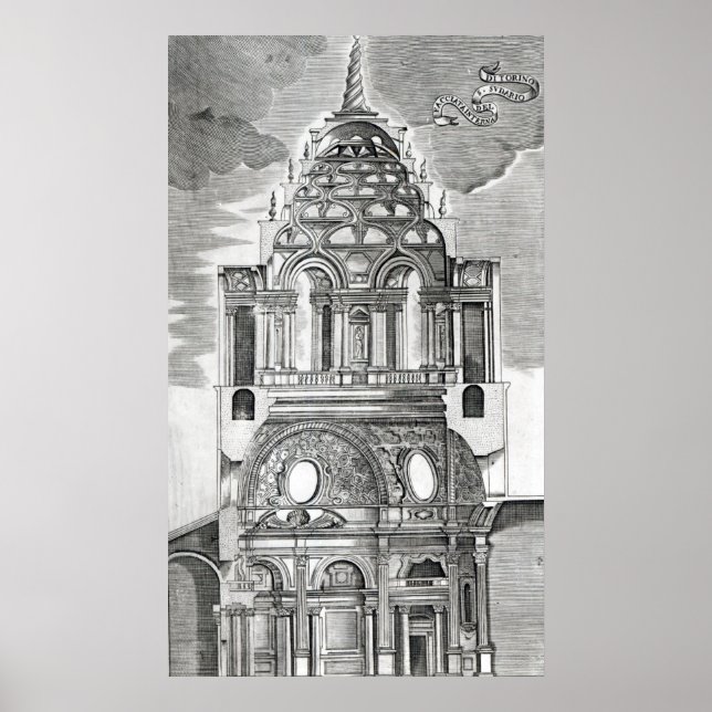 Architectural Illustration Poster (Vorne)