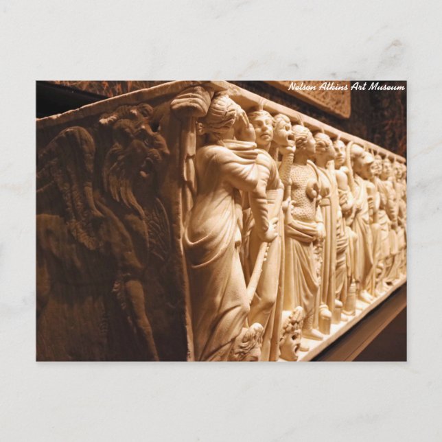 "Architectural Relief" Postkarte (Vorderseite)