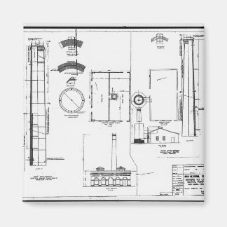 Architectural U.S. Naval Air Station Magnet