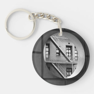 Architecture circulaire et lignes Photo noir et bl