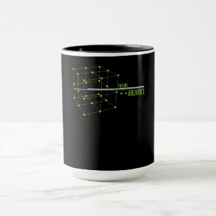 Architecture Future Architect Cube Design Geschenk Tasse