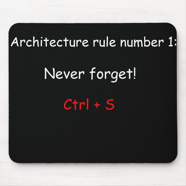Architecture Mmousepad Mousepad (Vorne)