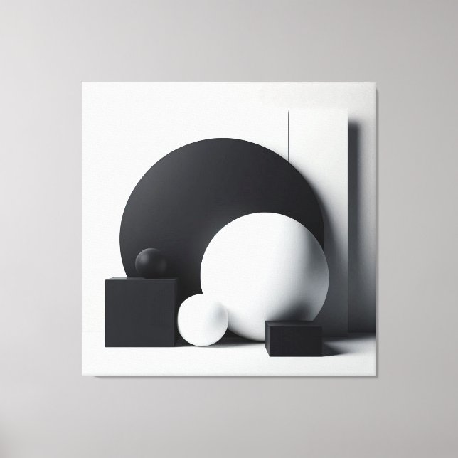 Architecture of Balanced Forms Leinwanddruck (Vorderseite)