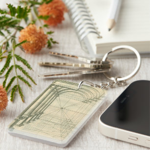 Architecture vintage, Perspective Colonnes Arches