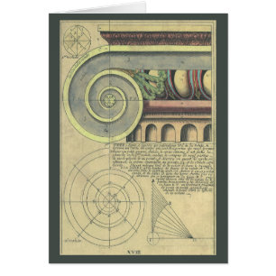 Architecture Vintage ; Volute de chapiteau par Vig