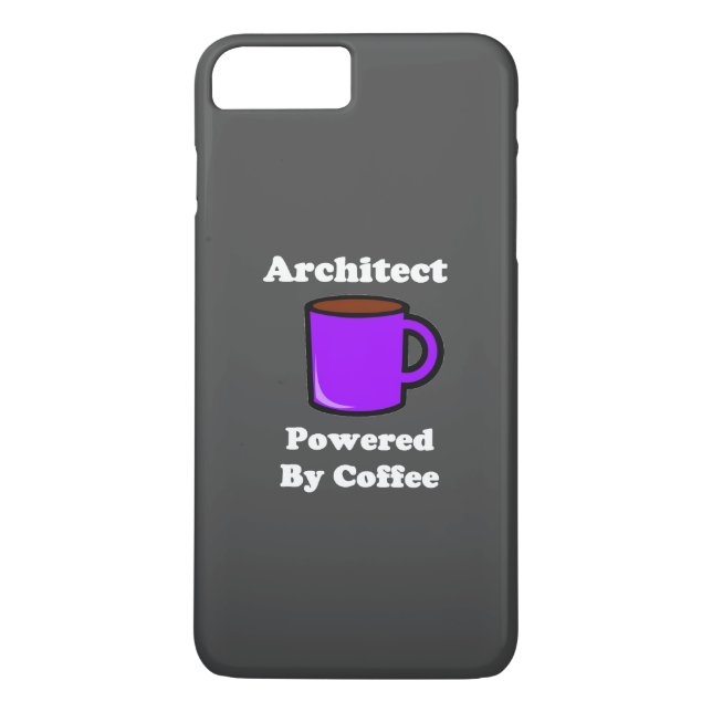 "Architekt" angetrieben durch Kaffee Case-Mate iPhone Hülle (Rückseite)