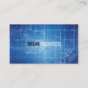 Architekt, Bauer, Generalunternehmer Visitenkarte