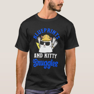Architekt Cat Lover Architecture Engineer Kawaii A T-Shirt