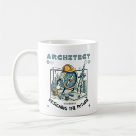Architekt, der die Zukunft entwirft Kaffeetasse