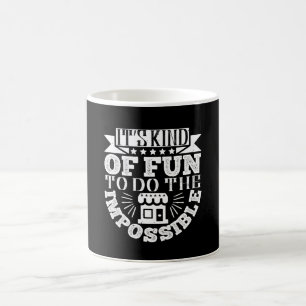 Architekt -Es Ist Eine Art Spaß, Das Unmögliche Zu Kaffeetasse